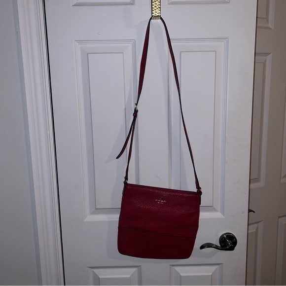 Kate Spade Crossbody Purse Red - Picture 2 of 5